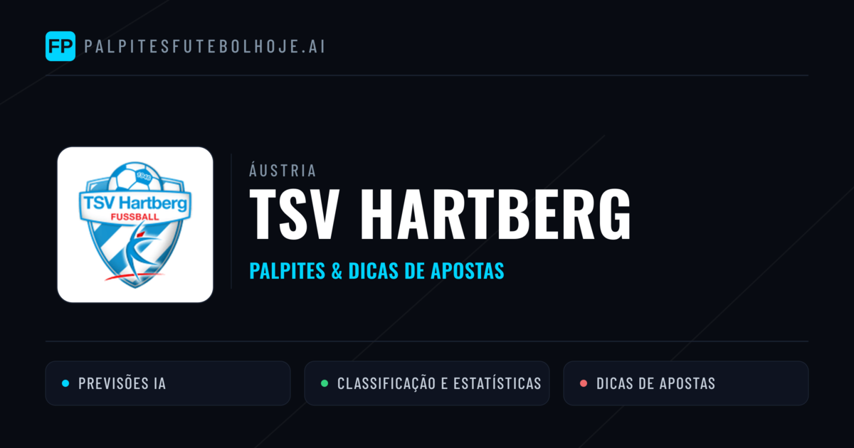 TSV Hartberg Palpites & Estatísticas