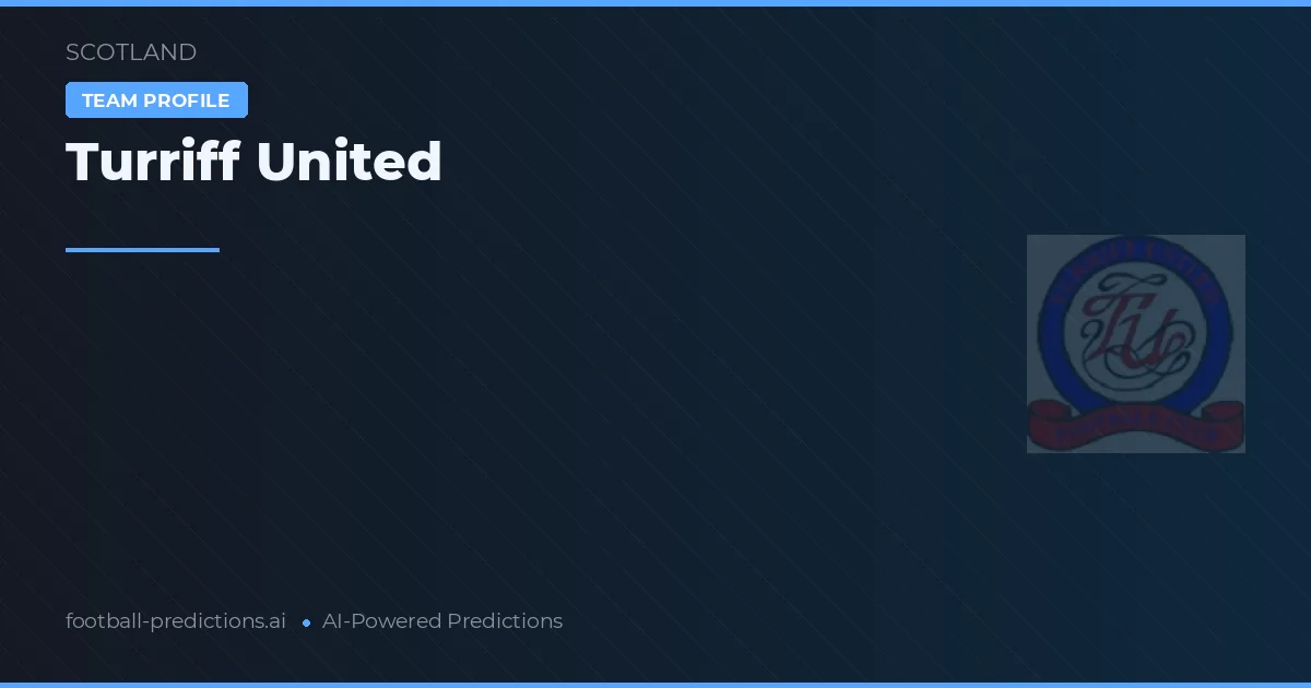 Turriff United Palpites & Estatísticas