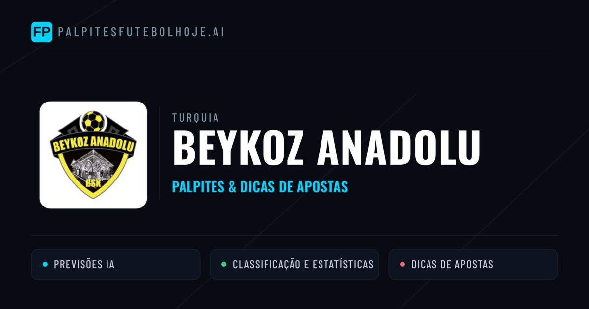 Beykoz Anadolu Palpites & Estatísticas