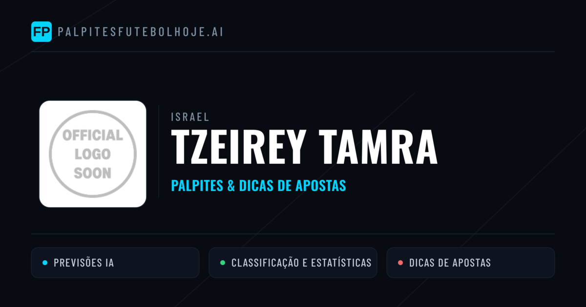 Tzeirey Tamra Palpites & Estatísticas
