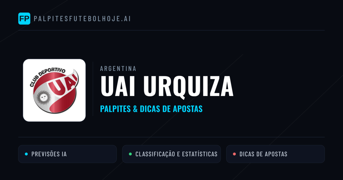 UAI Urquiza Palpites & Estatísticas