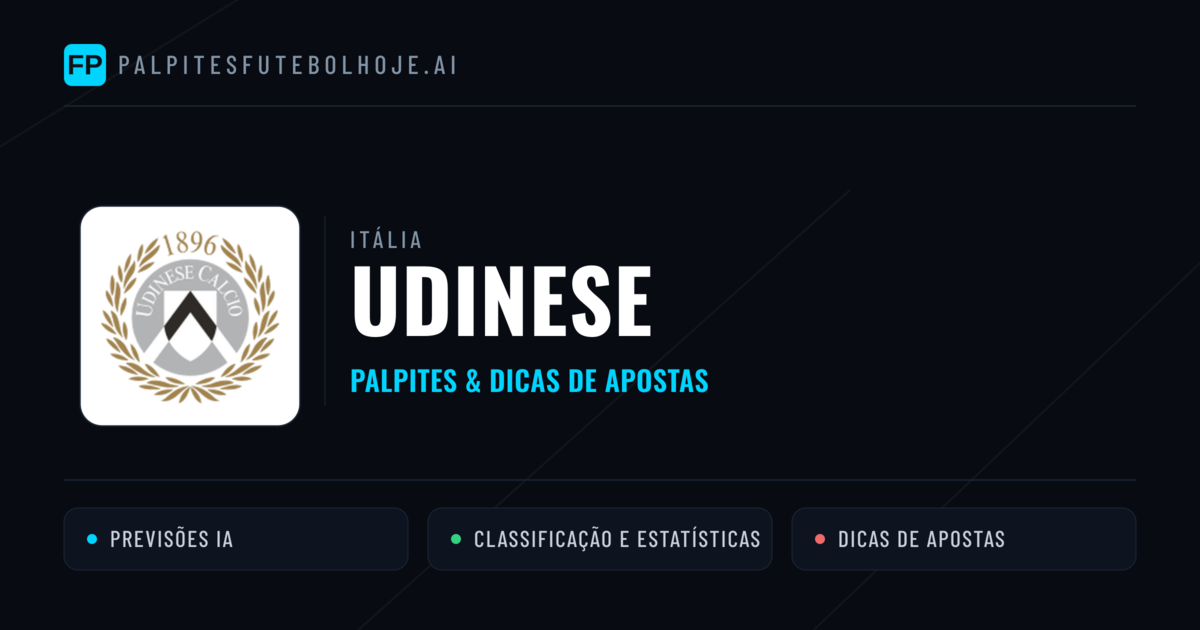 Udinese Palpites & Estatísticas