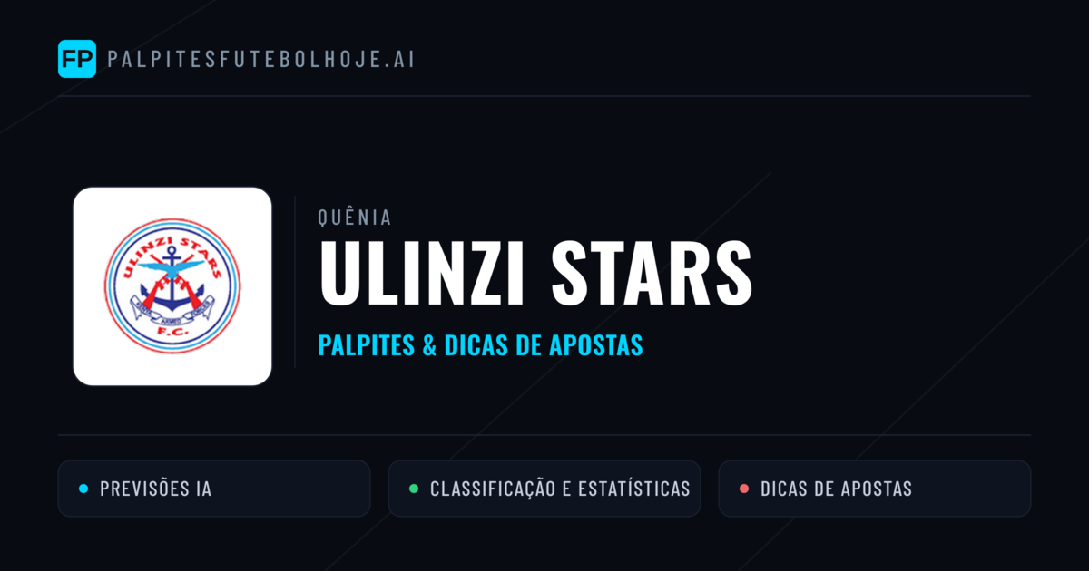 Ulinzi Stars Palpites & Estatísticas