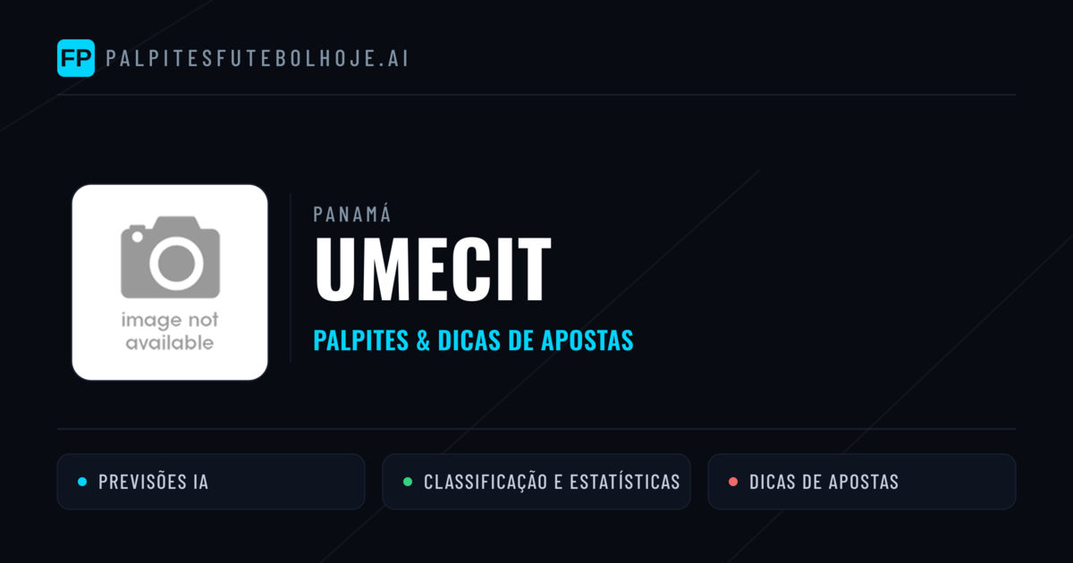 UMECIT Palpites & Estatísticas