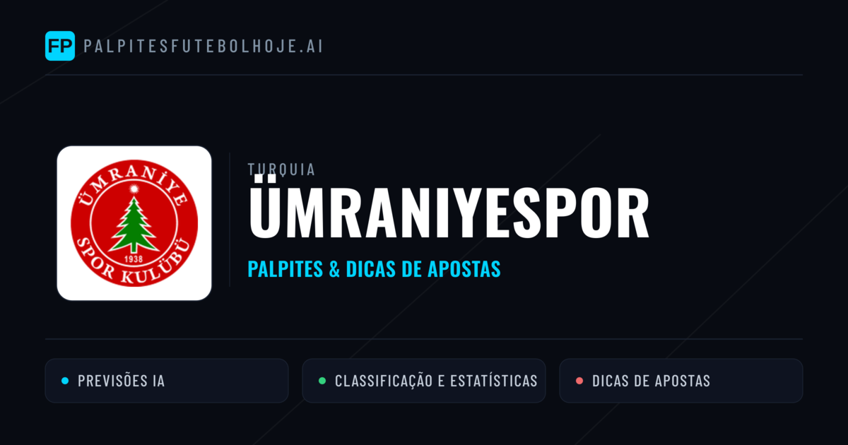 Ümraniyespor Palpites & Estatísticas