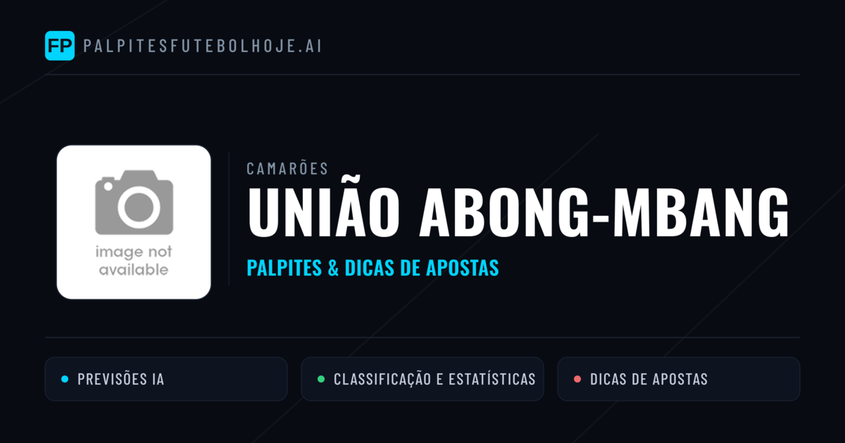 União Abong-Mbang Palpites & Estatísticas