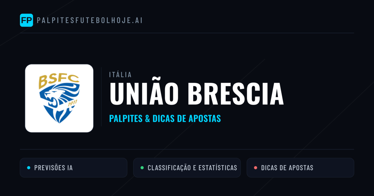 União Brescia Palpites & Estatísticas