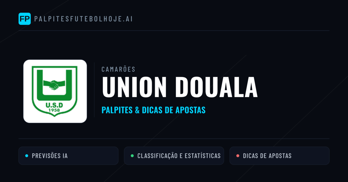Union Douala Palpites & Estatísticas