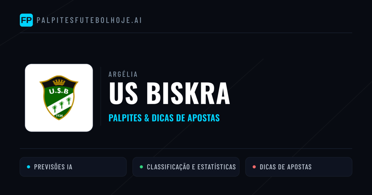 US Biskra Palpites & Estatísticas
