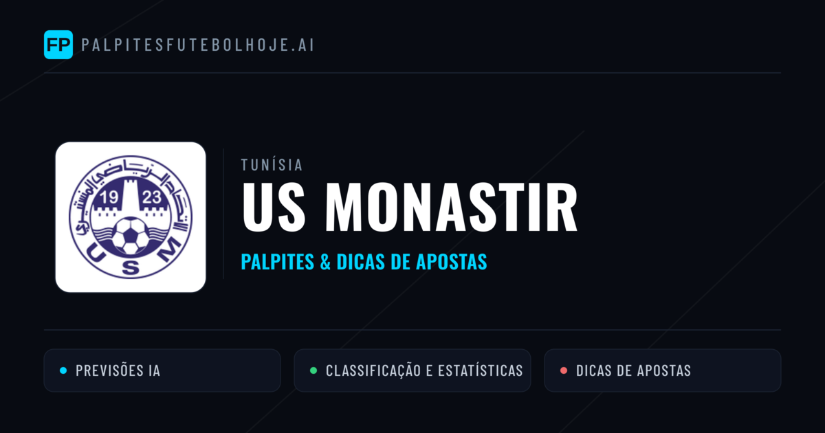US Monastir Palpites & Estatísticas