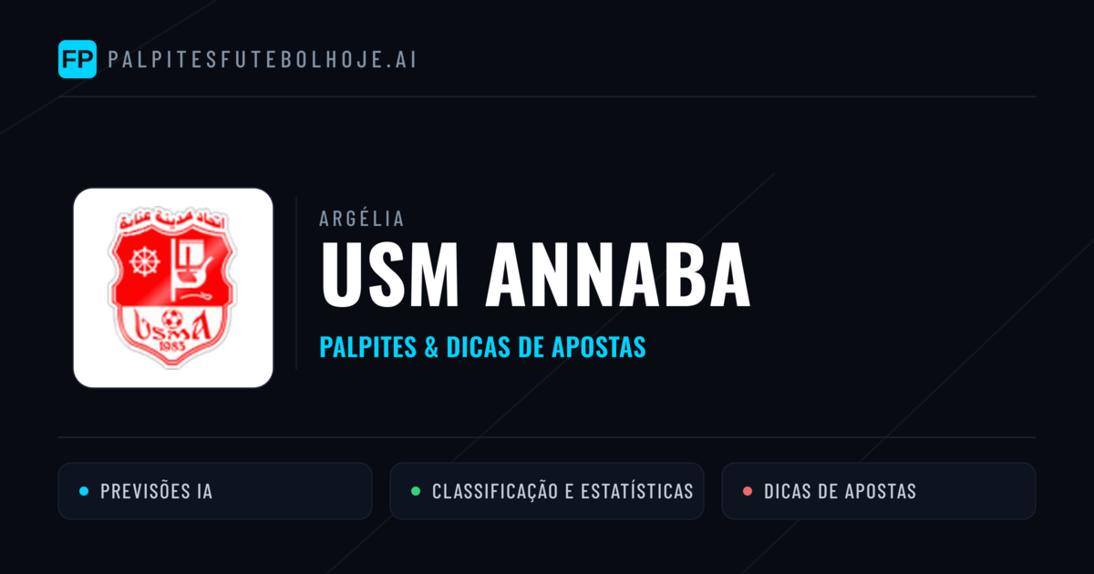 USM Annaba Palpites & Estatísticas