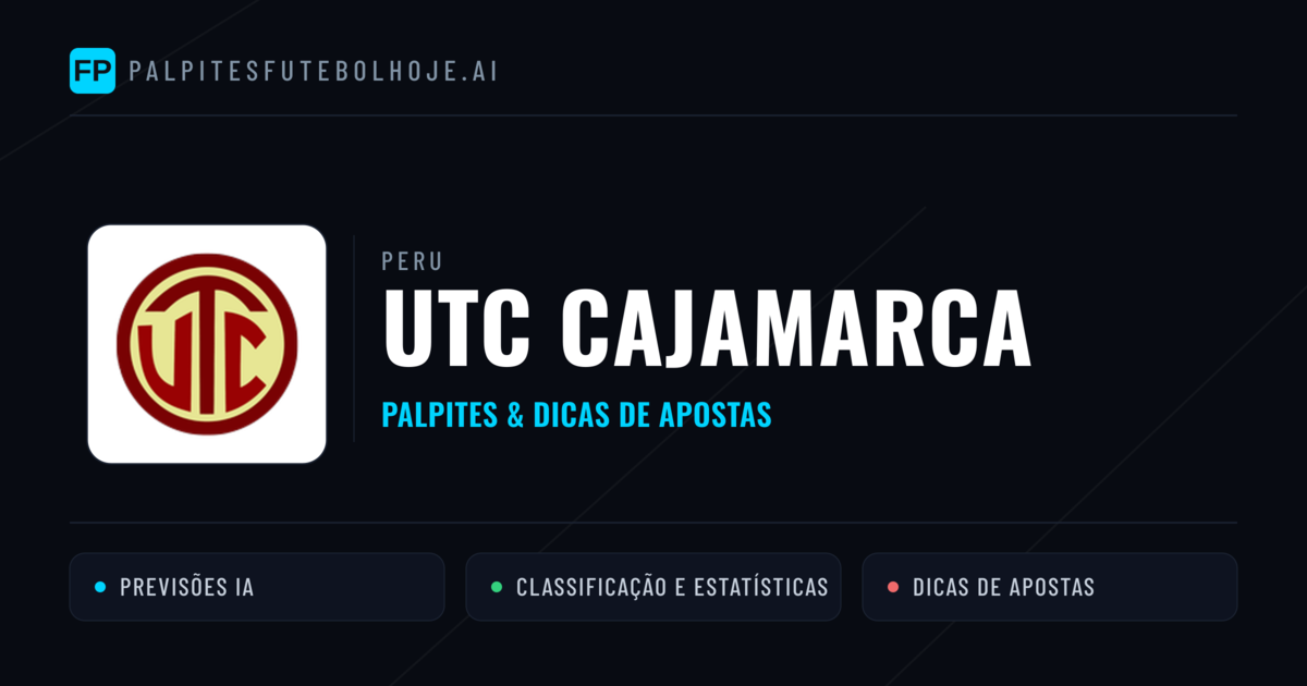 UTC Cajamarca Palpites & Estatísticas