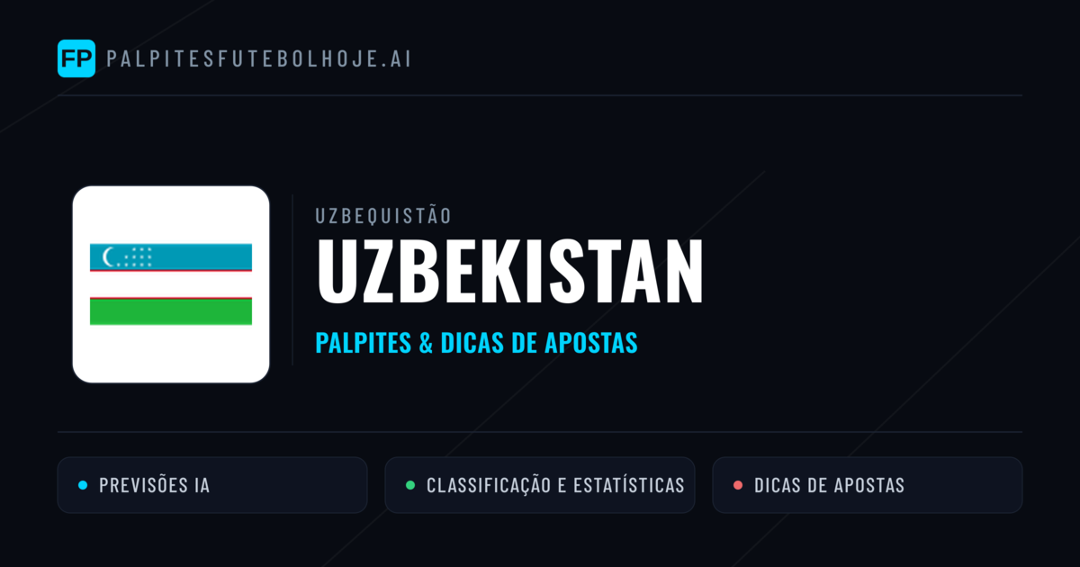 Uzbekistan Palpites & Estatísticas