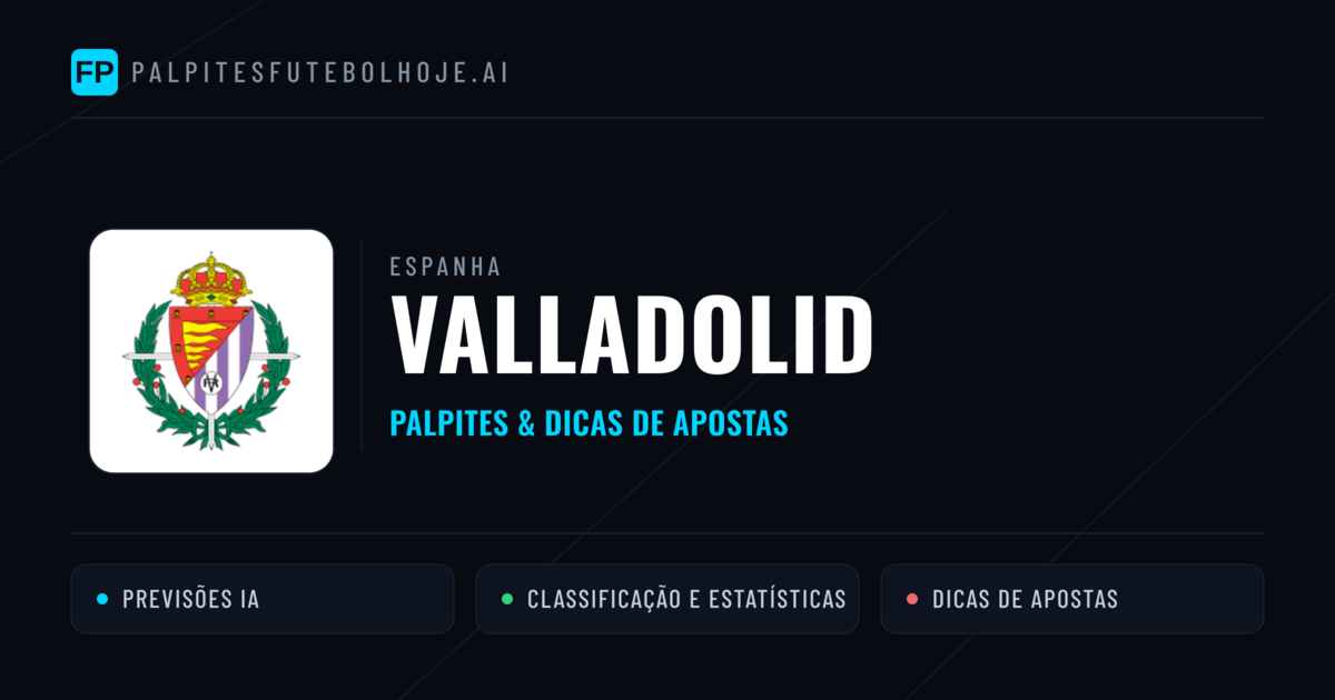 Valladolid Palpites & Estatísticas