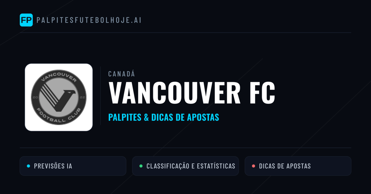 Vancouver FC Palpites & Estatísticas