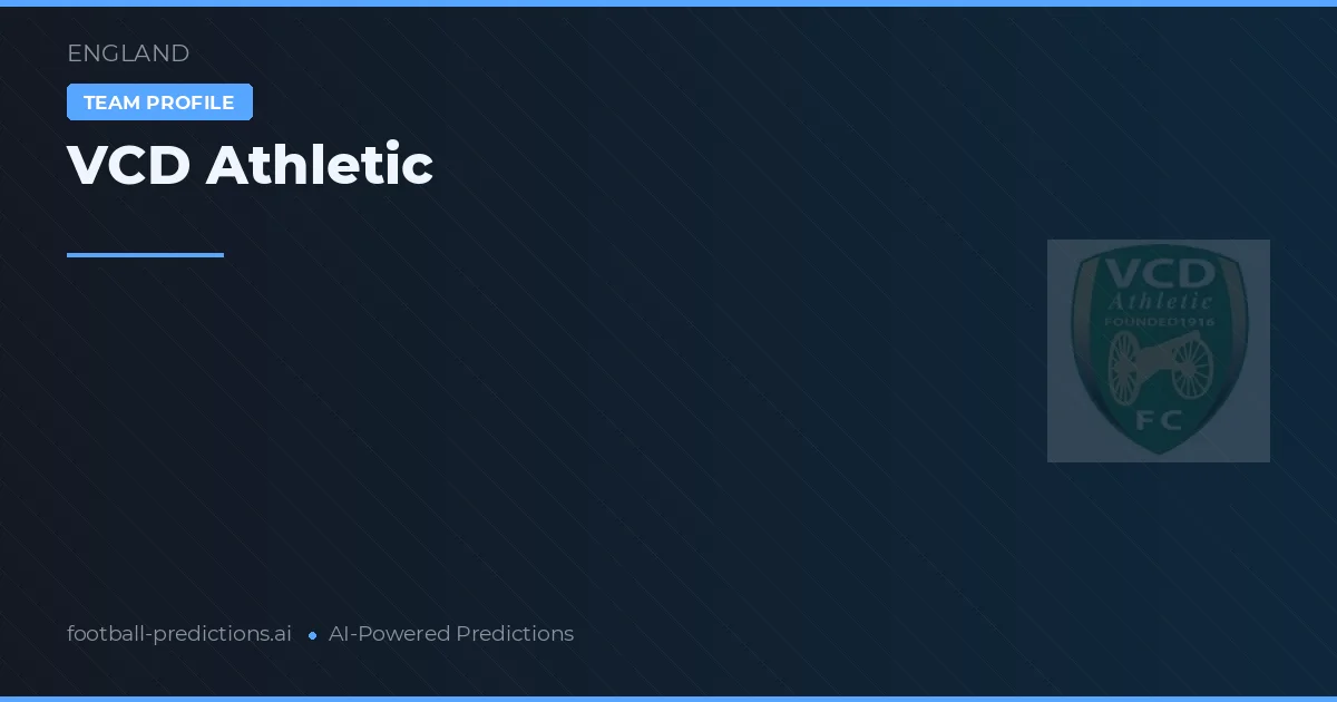 VCD Athletic Palpites & Estatísticas