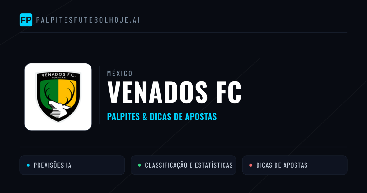 Venados FC Palpites & Estatísticas