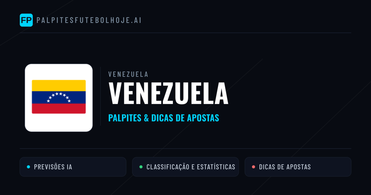 Venezuela Palpites & Estatísticas