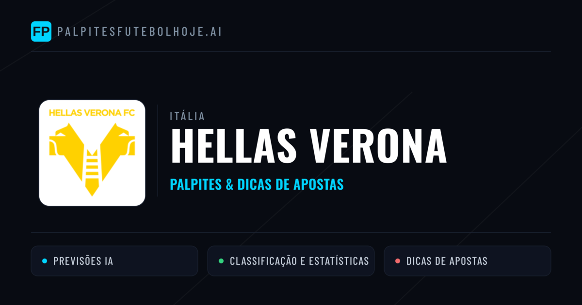 Hellas Verona Palpites & Estatísticas