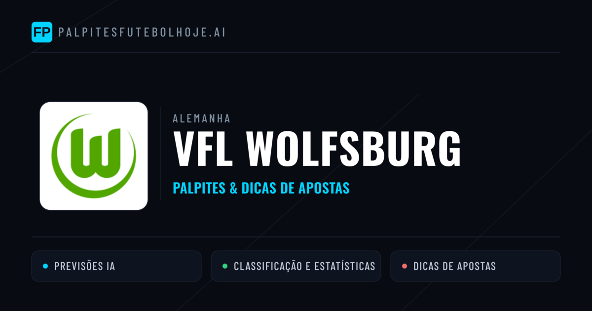 VfL Wolfsburg Palpites & Estatísticas