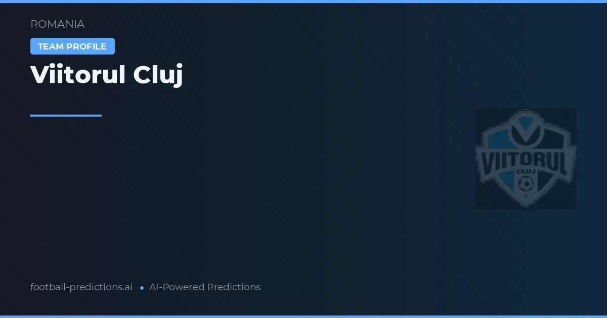 Viitorul Cluj Palpites & Estatísticas