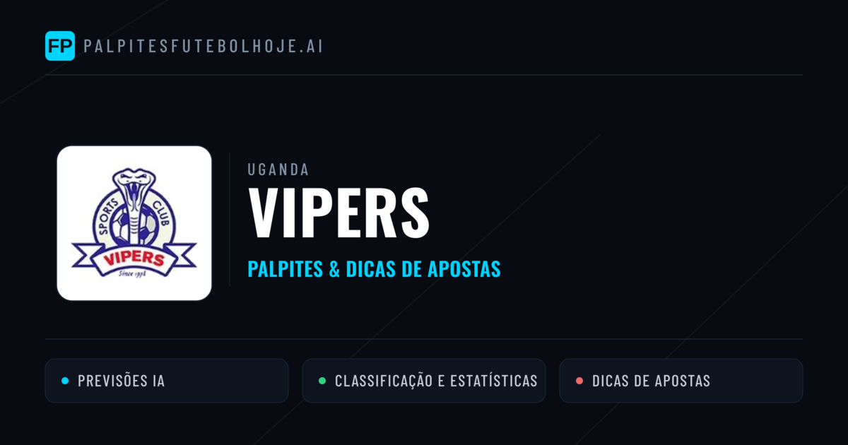 Vipers Palpites & Estatísticas