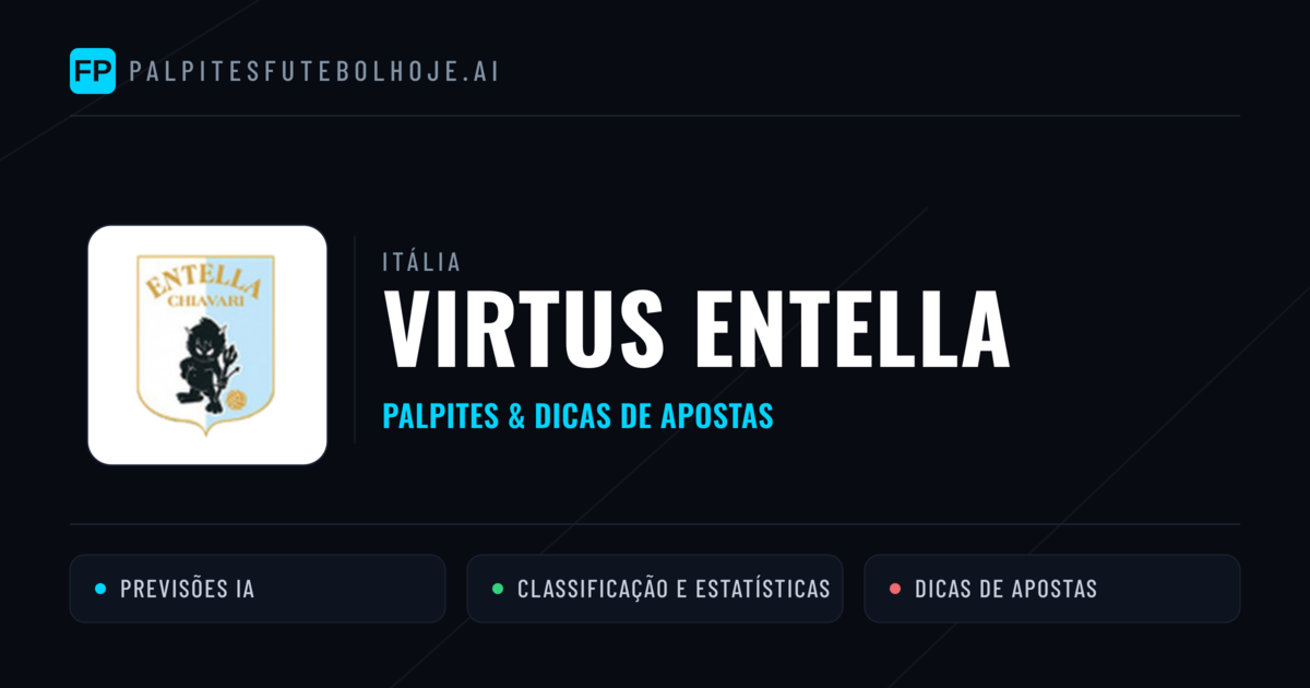 Virtus Entella Palpites & Estatísticas