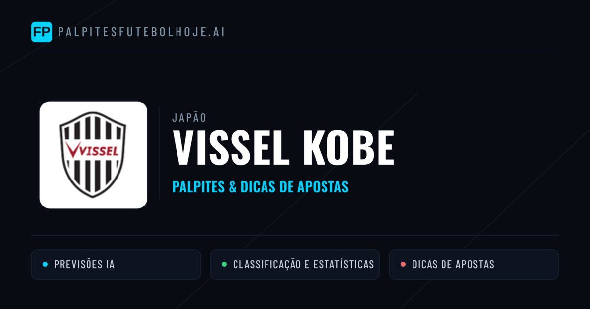 Vissel Kobe Palpites & Estatísticas