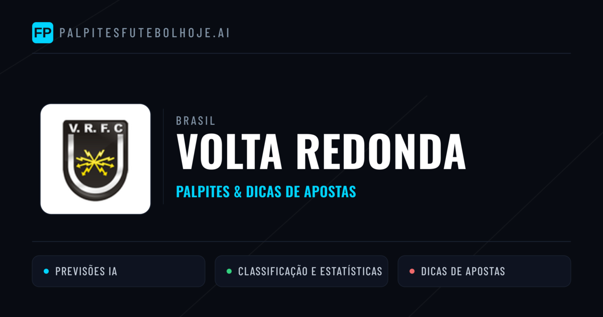 Volta Redonda Palpites & Estatísticas