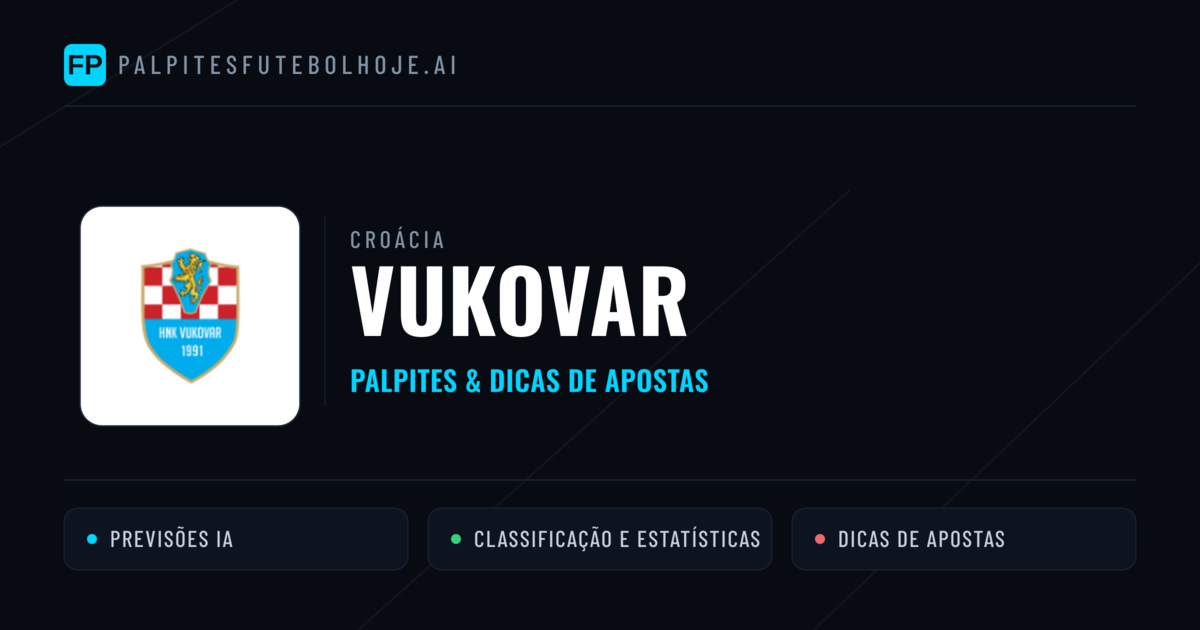 Vukovar Palpites & Estatísticas