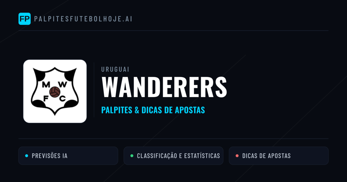 Wanderers Palpites & Estatísticas