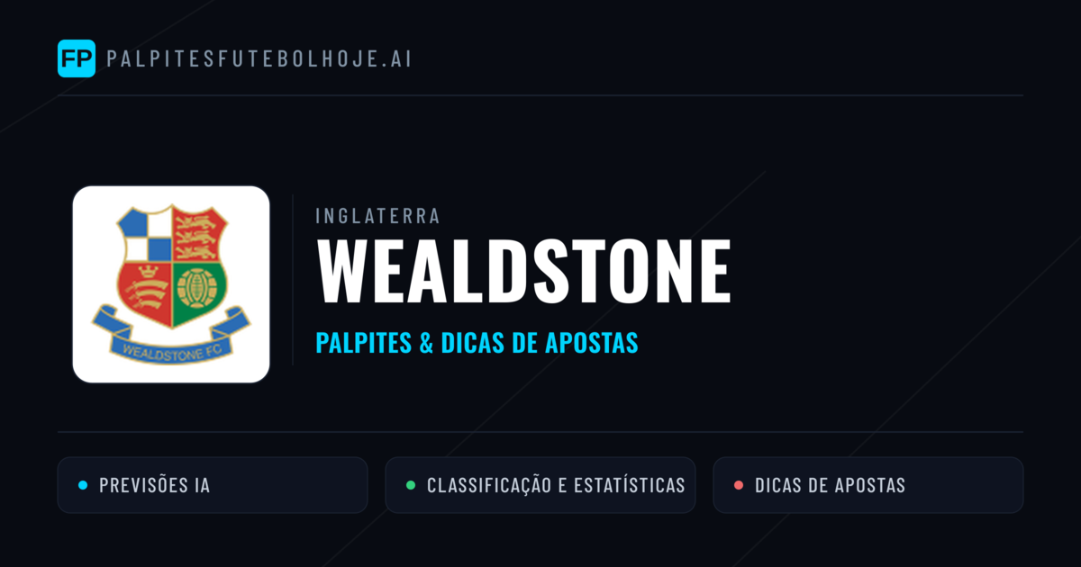 Wealdstone Palpites & Estatísticas