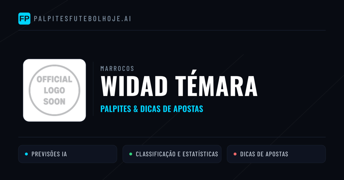 Widad Témara Palpites & Estatísticas