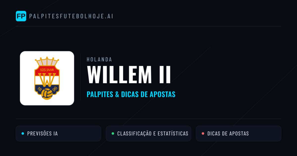 Willem II Palpites & Estatísticas