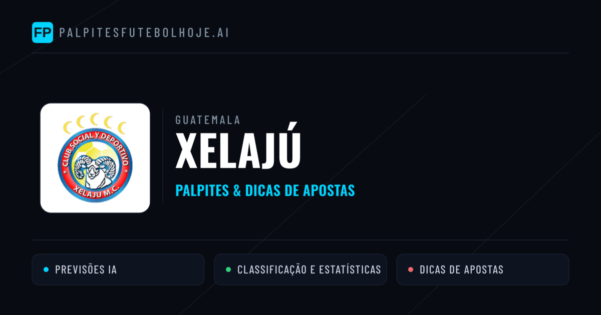 Xelajú Palpites & Estatísticas
