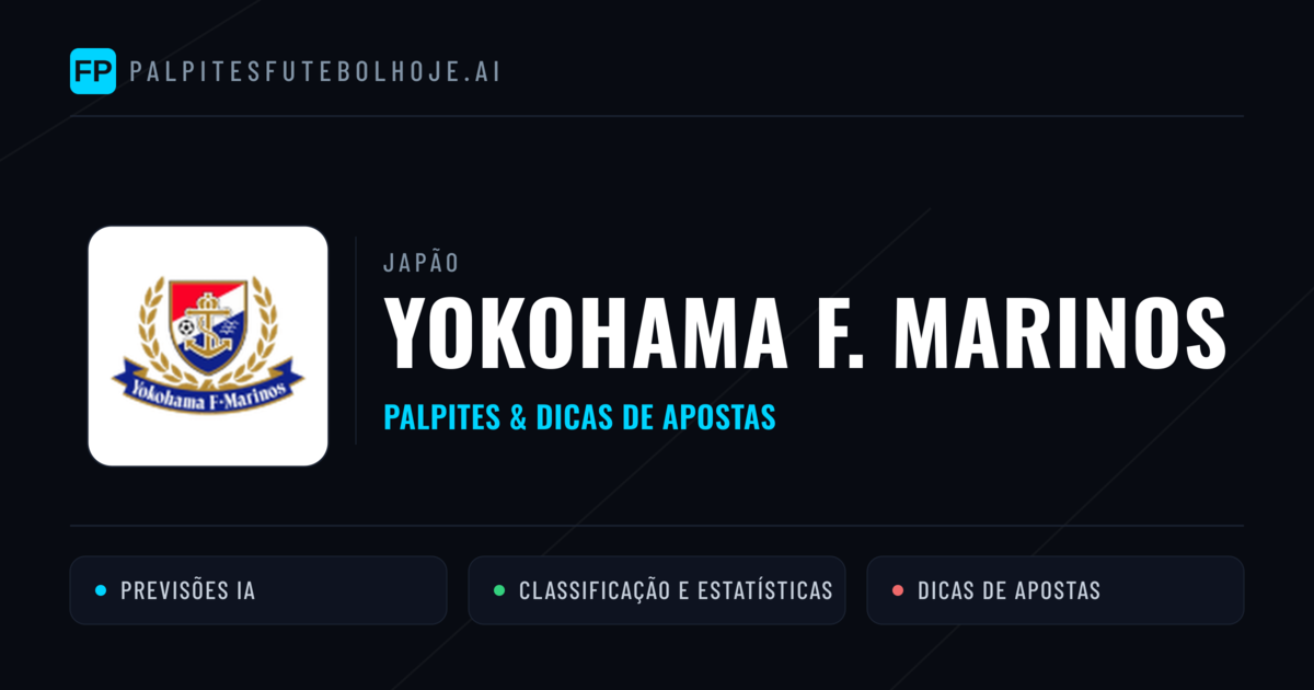 Yokohama F. Marinos Palpites & Estatísticas