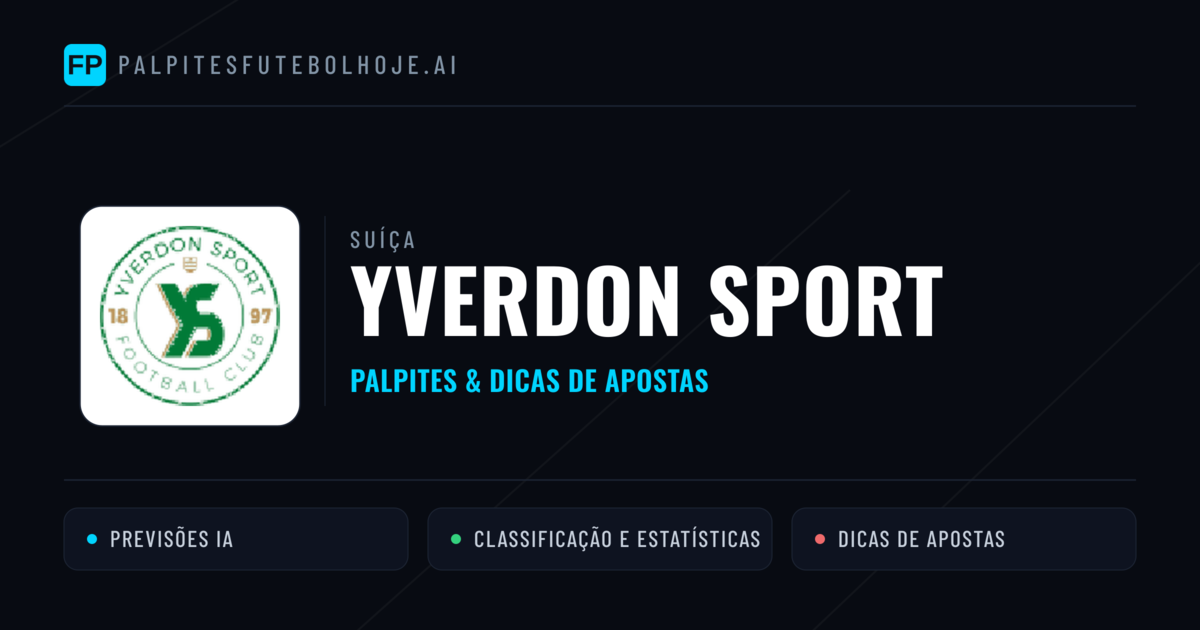 Yverdon Sport Palpites & Estatísticas