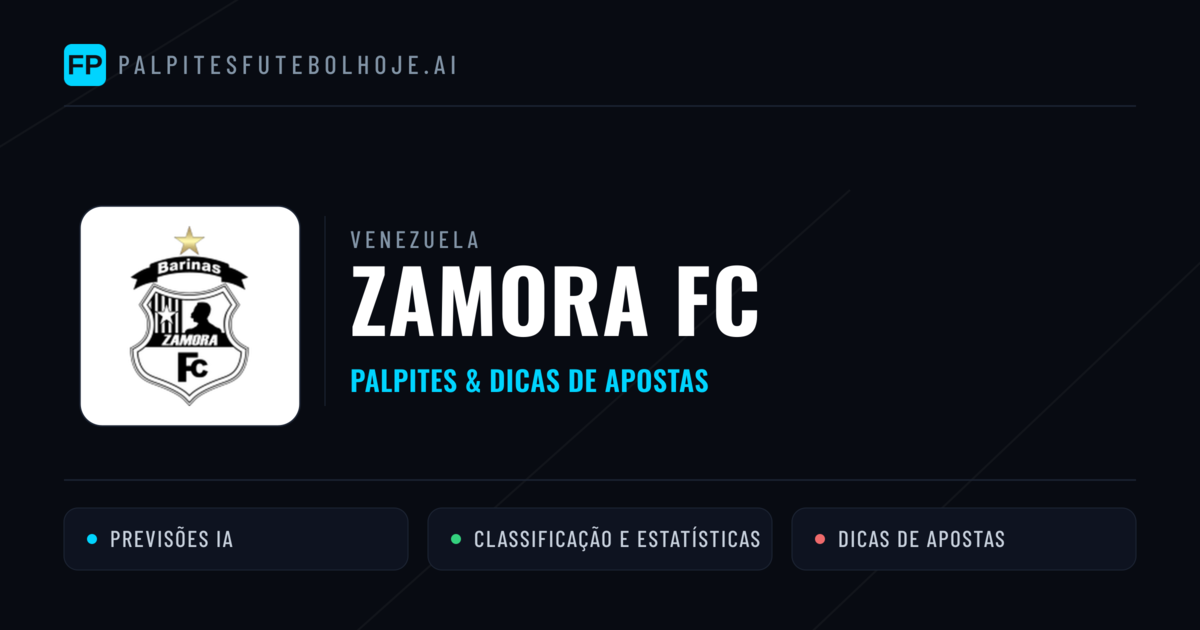 Zamora FC Palpites & Estatísticas