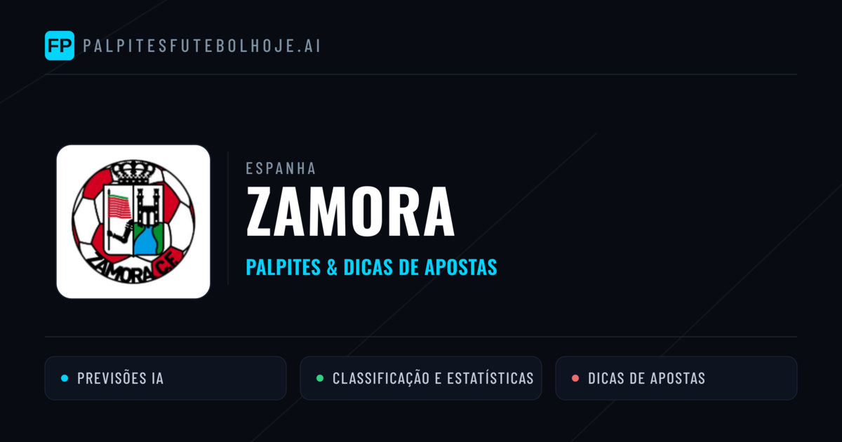 Zamora Palpites & Estatísticas