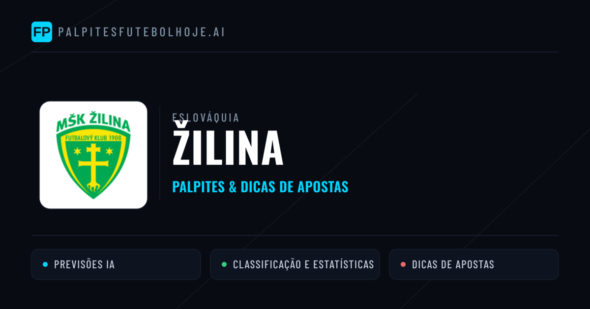 Žilina Palpites & Estatísticas