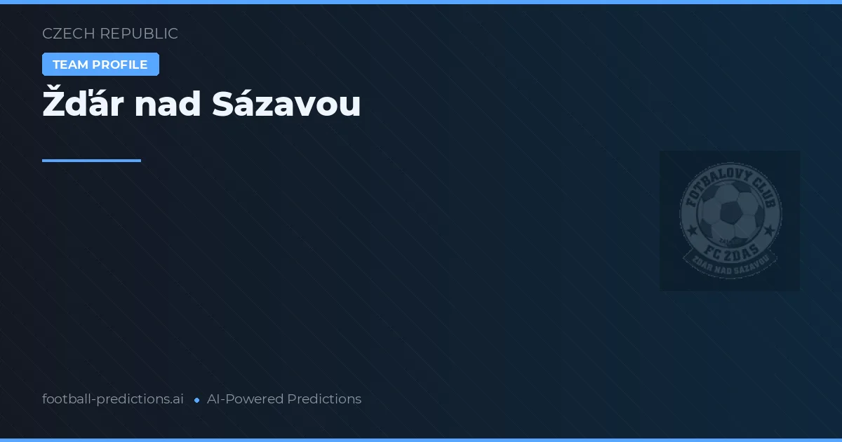 Žďár nad Sázavou Palpites & Estatísticas